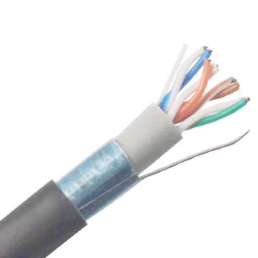 Primus Cable Outdoor Cat5e Cable Shielded CMX Black 1000 Ft - Primus Cable - (Dev) Baltic Networks