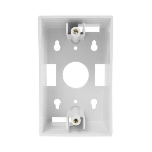 Primus Cable Single Gang Wall Plate Junction Box (White) - Primus Cable - (Dev) Baltic Networks