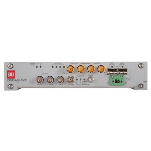 SAF Tehnika PhoeniX C IDU ASI Extension Module 4xBNC 2xSFP w/Timing Sync Interface - SAF Tehnika - (Dev) Baltic Networks