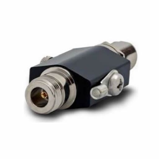 SAF Tehnika Surge Protector N-Female to N-Female Bulkhead Connector w/Rubber O-Ring Seal - SAF Tehnika - (Dev) Baltic Networks