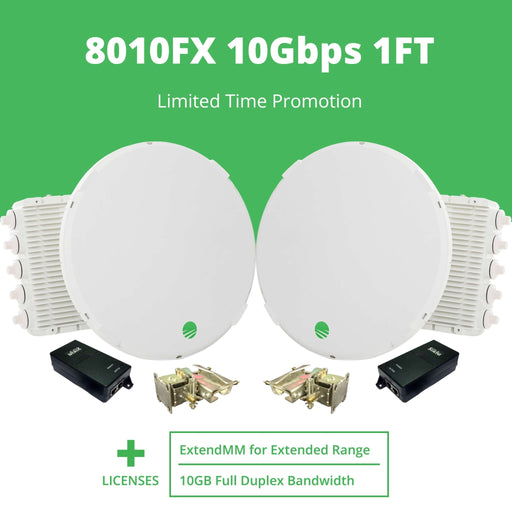 Siklu 8010FX 10Gbps Link with 1FT Antenna and ExtendMM - Siklu - (Dev) Baltic Networks