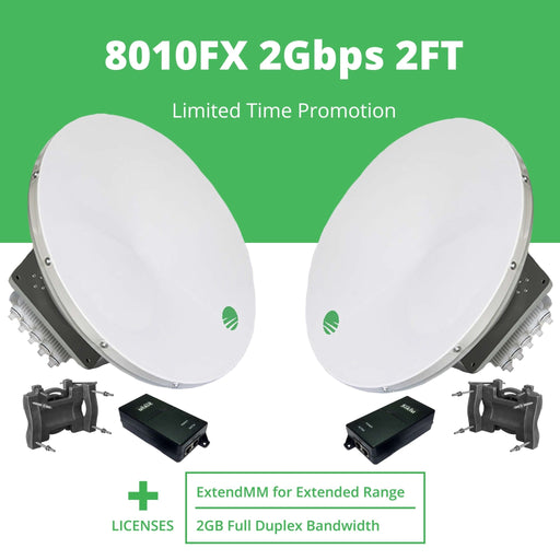 Siklu 8010FX 2Gbps Link with 2FT Antenna and ExtendMM - Siklu - (Dev) Baltic Networks