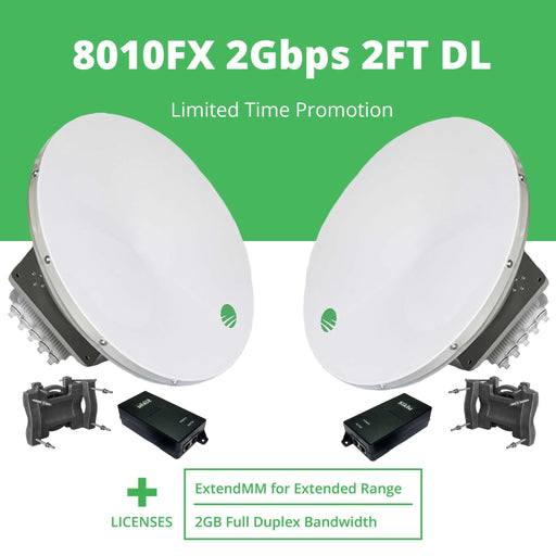 Siklu 8010FX 2Gbps Link with 2FT DL Antenna and ExtendMM - Siklu - (Dev) Baltic Networks