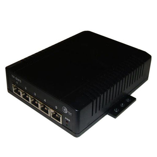 Tycon Power 12-56V 5 Port High Power POE 10/100/1000 BASET Switch. Non 802.3af Compliant - TYCON Systems - (Dev) Baltic Networks