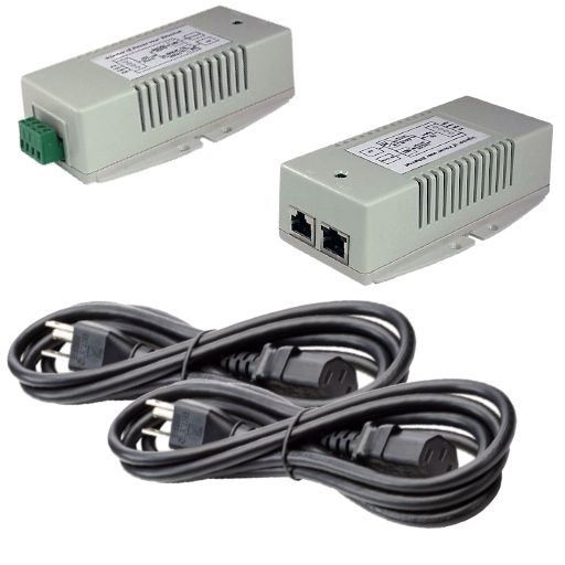Tycon Power 18-36V in 802.3af/at 56VDC 21W out 70W High-Power DC to DC Converter Gigabit PoE Injector Two-Pack - TYCON Systems - (Dev) Baltic Networks