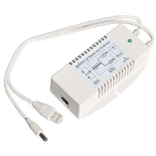 Tycon Power 52W 24VDC to 24VAC Gigabit Active PoE Splitter - TYCON Systems - (Dev) Baltic Networks
