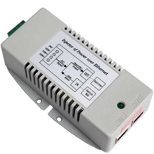 Tycon Power Gigabit 9-36VDC In, 24VDC 4-Pair PoE Out 24W DC to DC Converter and POE Inserter - TYCON Systems - (Dev) Baltic Networks