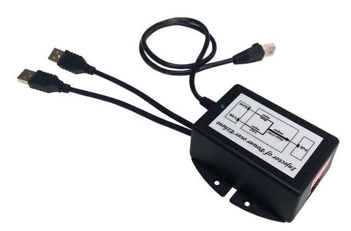 Tycon Power USB Powered 24V Passive POE Inserter, 24VDC 12W POE, Two USB power inputs - TYCON Systems - (Dev) Baltic Networks