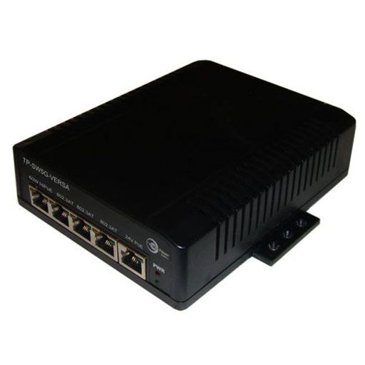 Tycon Power Versatile 44-57Vin 5-Port 60W 802.3at Output Gigabit PoE Switch - TYCON Systems - (Dev) Baltic Networks