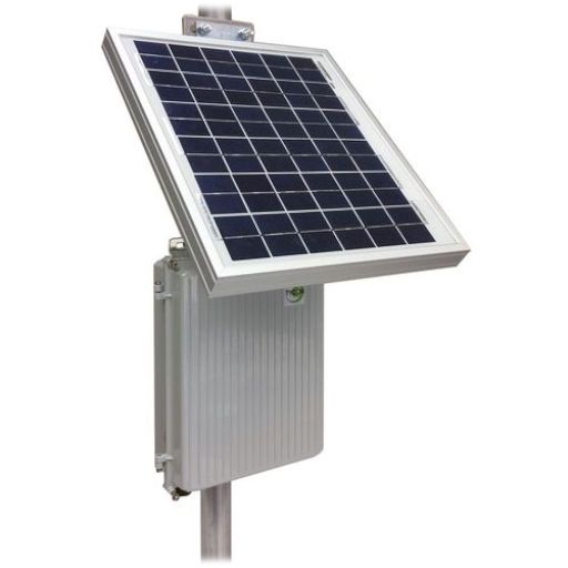 Tycon Solar RemotePro 12V 2.5W Die-Cast Aluminum Enclosure 15W Integrated Solar Panel 12V 9Ah Battery Continuous Remote Power System - TYCON Systems - (Dev) Baltic Networks