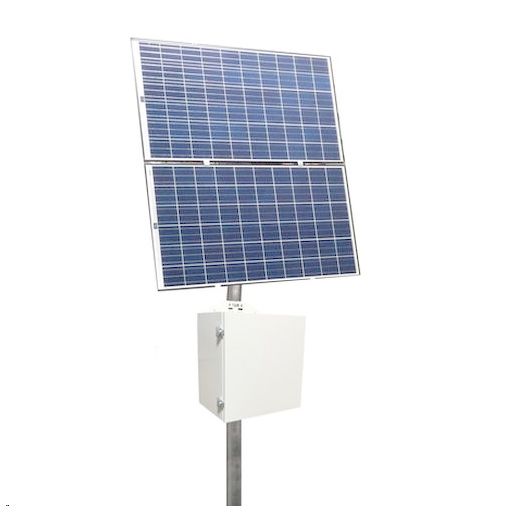 Tycon Solar RemotePro 12V/24V 100W Large Steel Enclosure 12V/24V 416Ah Battery 720W Solar Panel 12/24VDC 30A Continuous Remote Solar Power System with 60A MPPT Controller - TYCON Systems - (Dev) Baltic Networks