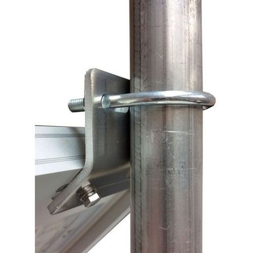 Tycon Solar Side of Pole Wall Mount for 5W and 10W Solar Panels Customer Supplied U-Bolt - TYCON Systems - (Dev) Baltic Networks