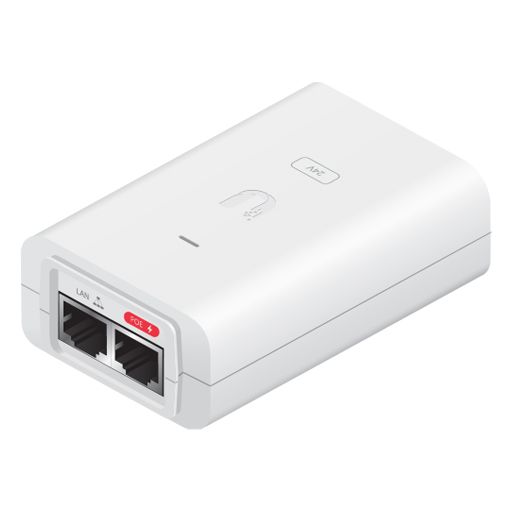 Ubiquiti 24V DC 1.25A 30W Gigabit Replacement PoE Adapter White - Ubiquiti Networks - (Dev) Baltic Networks