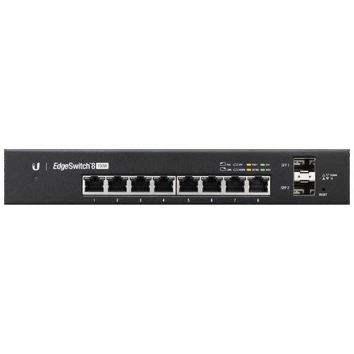 Ubiquiti EdgeSwitch 8-Port Managed PoE+ Gigabit Switch with SFP 150W - Ubiquiti Networks - (Dev) Baltic Networks