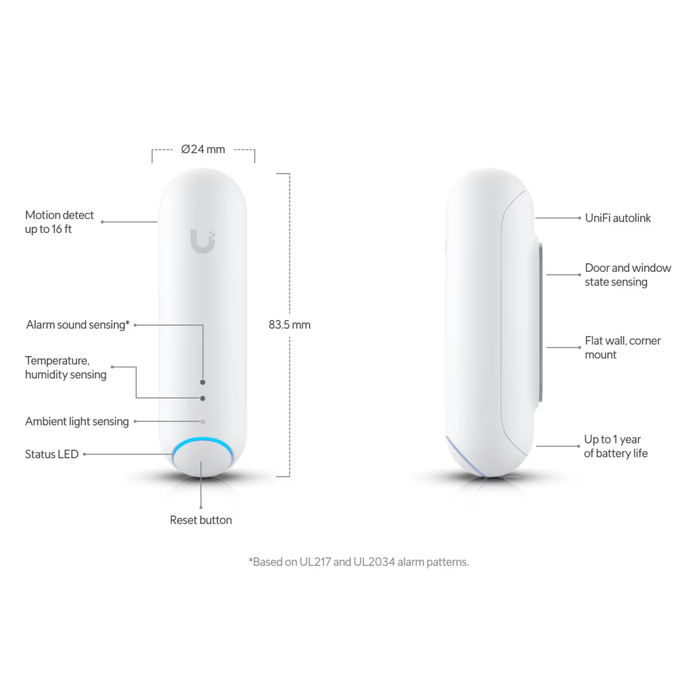 Ubiquiti Protect All-In-One Sensor [UP-Sense] - Ubiquiti Networks - (Dev) Baltic Networks