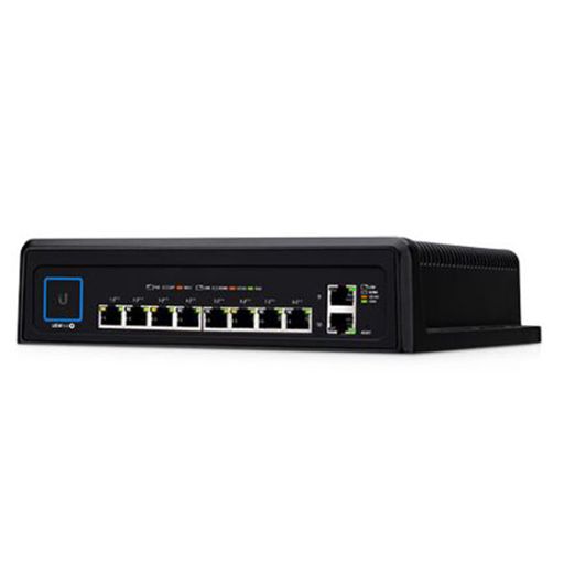 Ubiquiti UniFi 10-Port 802.3bt PoE++ Industrial Switch - Ubiquiti Networks - (Dev) Baltic Networks