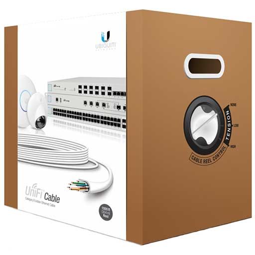 Ubiquiti UniFi 23AWG CAT6 UTP Indoor Ethernet Cable (1000 ft) - Ubiquiti Networks - (Dev) Baltic Networks